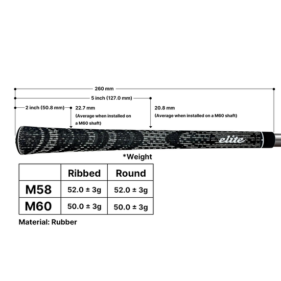 grip size chart